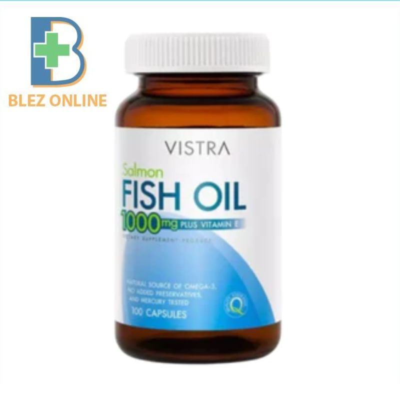 VISTRA Fish Oil 1000mg for improving neutral fats