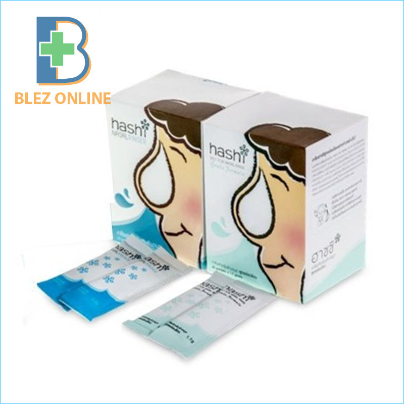 코 세정 Hashi (파랑/녹색) 리필용 30봉투들이