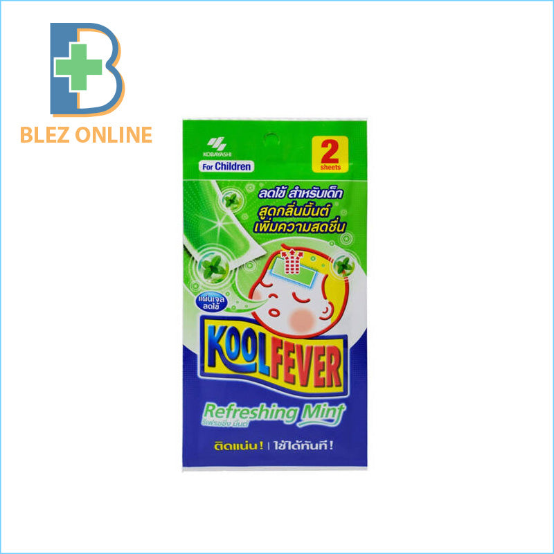 KOOL FEVER 어린이용 민트의 향기 6장들이