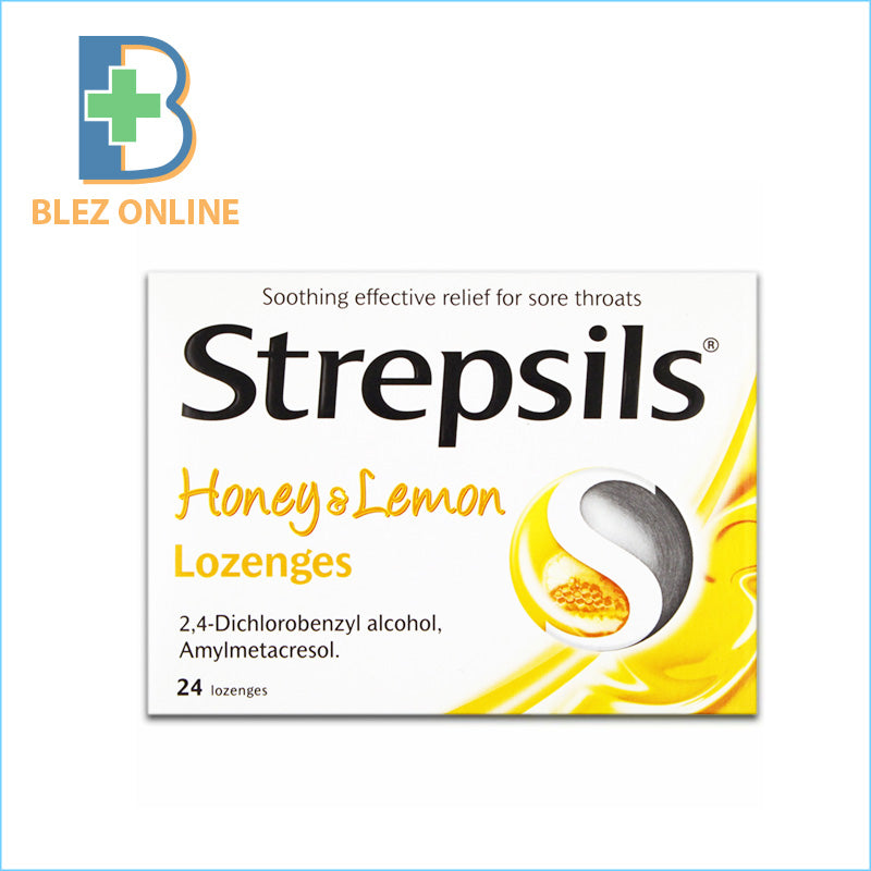 のど飴 Strepsils Honey & Lemon