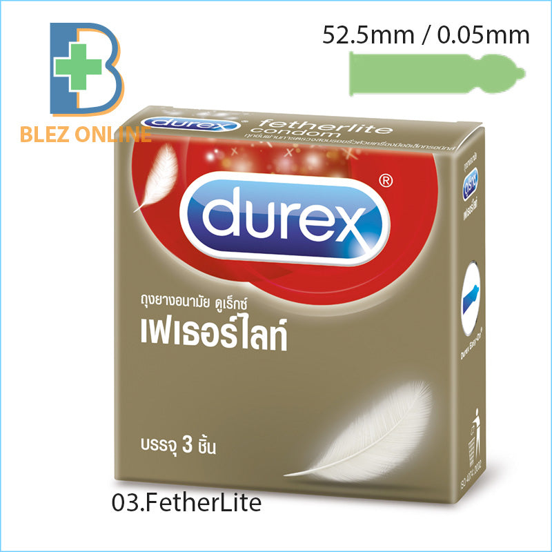 Condom durex thin type 3 pieces