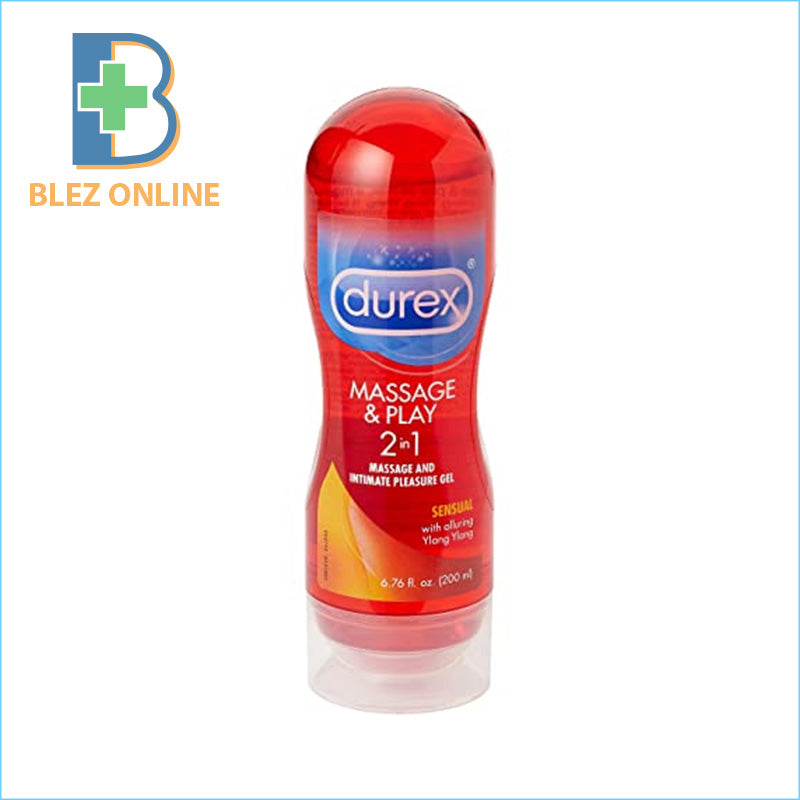 マッサージジェル durex massage 2in1 Gel 200ml