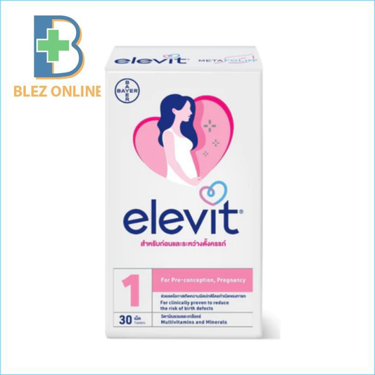 葉酸サプリメント elevit（エレビット）30錠