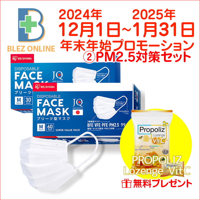 【2024年 年末年始プロモーション】PM2.5対策セット