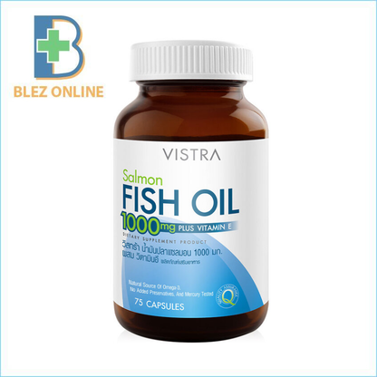 중성 지방 개선 VISTRA Fishoil 피쉬 오일 1000mg