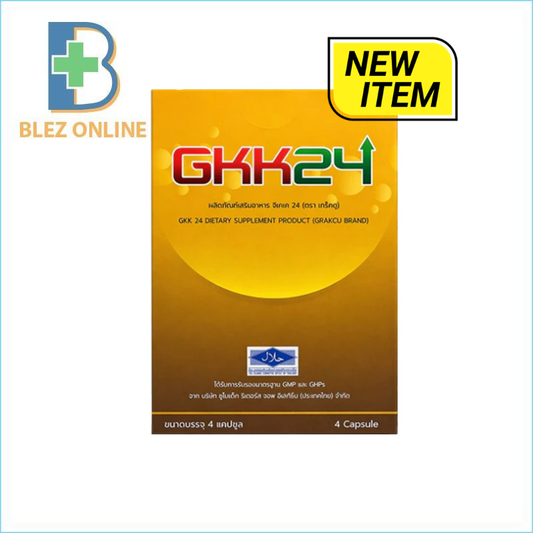 新GRACKU 精力剤 「GKK24 CAPSULE」 4錠入り