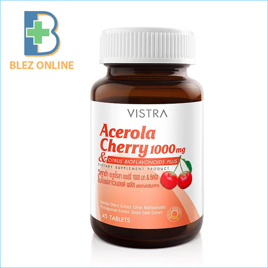 老化や病気の予防・美肌効果 VISTRA Acerola Cherry 1000mg