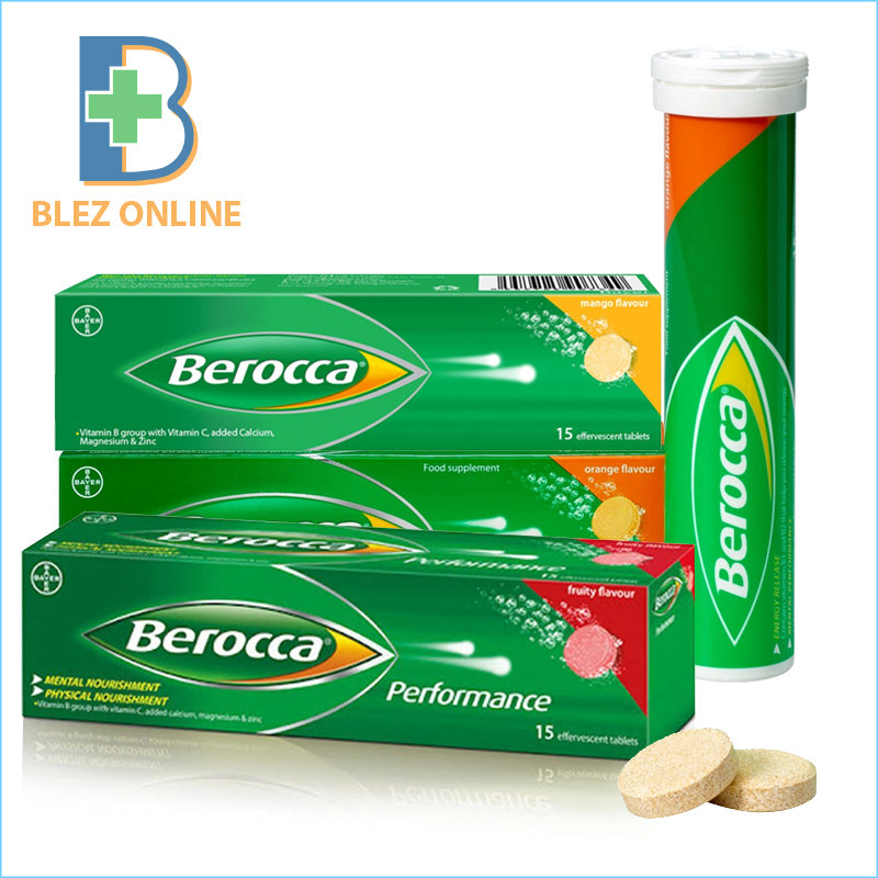 Vitamin Supplement Berocca 15 Tablets