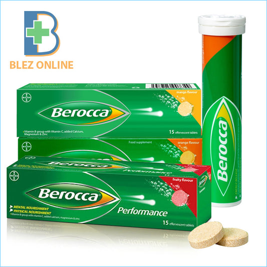 Vitamin Supplement Berocca 15 Tablets