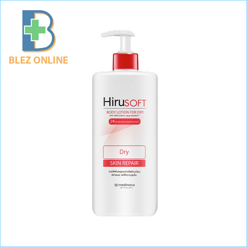 Hirusoft 300ml Prevents dry skin for 24 hours, can be used by people with sensitive skin