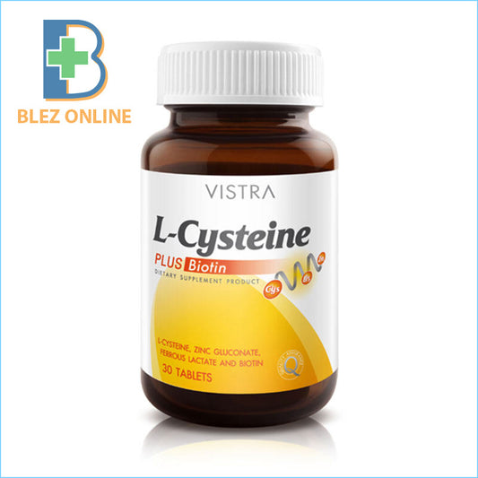 美白サプリメント[二日酔い改善] L-cysteine 30Tab　シミ・そばかす、肌荒れなどの肌トラブルに