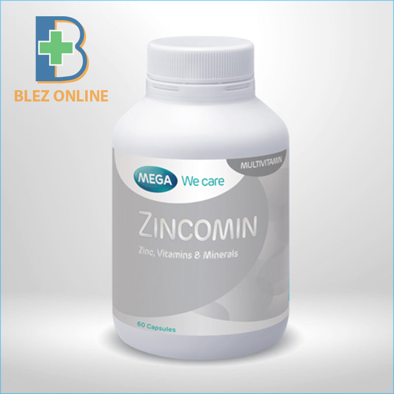 Supplements Mega Zincomin 60 Tablets