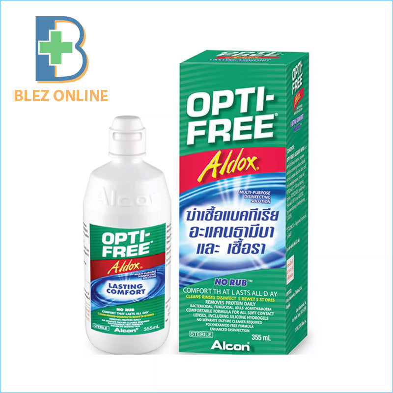 Contact lens cleaning solution OPTI-FREE Aldox 355ml