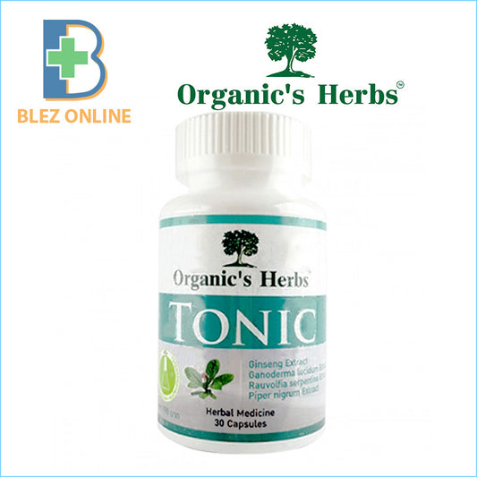 อาหารเสริมฟอกหลอดเลือด Organic's Herbs TONIC [30 แคปซูล]