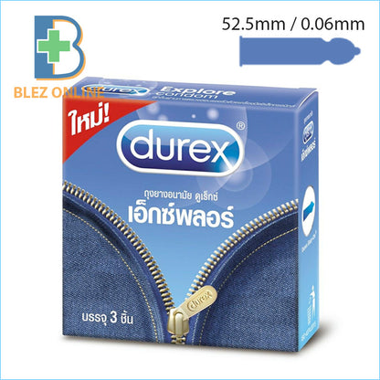 콘돔 durex 노멀 3개들이