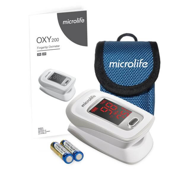 เครื่องวัดความอิ่มตัวของออกซิเจนในเลือด PULSE เครื่องวัดความอิ่มตัวของออกซิเจน OXY 200