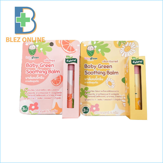 Baby Green Soothing Balm Insect bite and itch relief