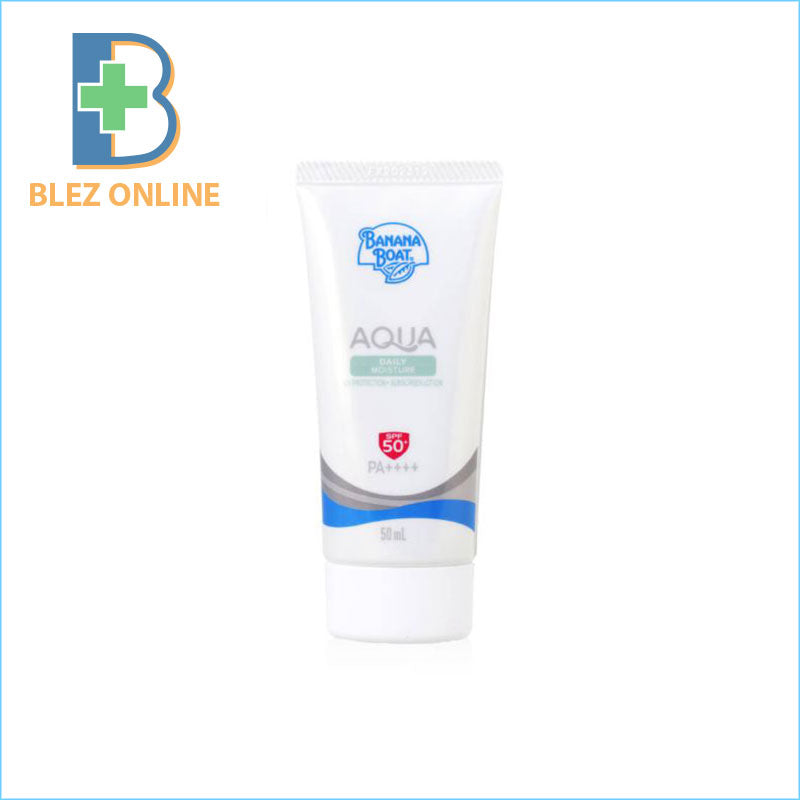 Sunscreen Banana Boat Aqua Daily Moisture UV Protection Sunscreen Lotion SPF50+/PA++++ 50ml