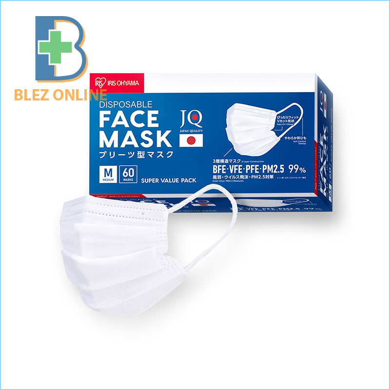 IRIS OHYAMA pleated mask 60 pieces