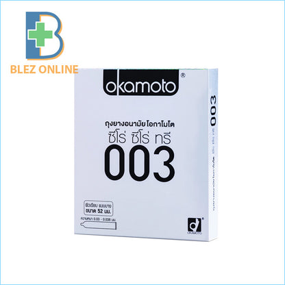 콘돔 okamoto 0.03/2개들이