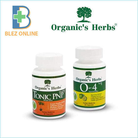 Diet Organic's Herbs PNP (60 Capsules) + O4 (60 Capsules)